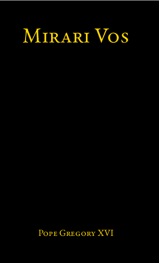 Cover of Mirari Vos
